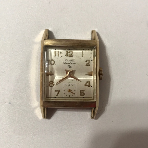 Elgin Accessories - Vintage Elgin De Luxe gold watch